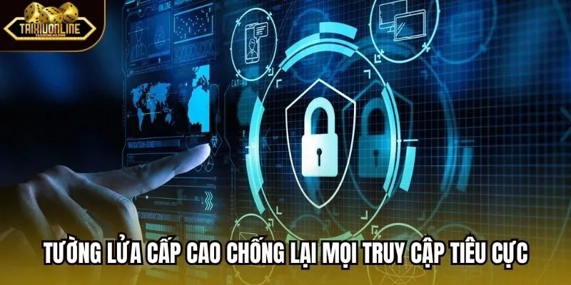 Tường lửa cấp cao chống lại mọi truy cập tiêu cực