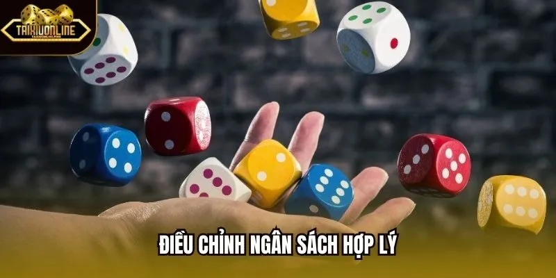 Điều chỉnh ngân sách hợp lý